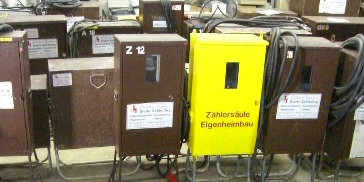 Elektro Service Schieding baustromanlagen baustromverteilerkasten baustellenbeleuchtung