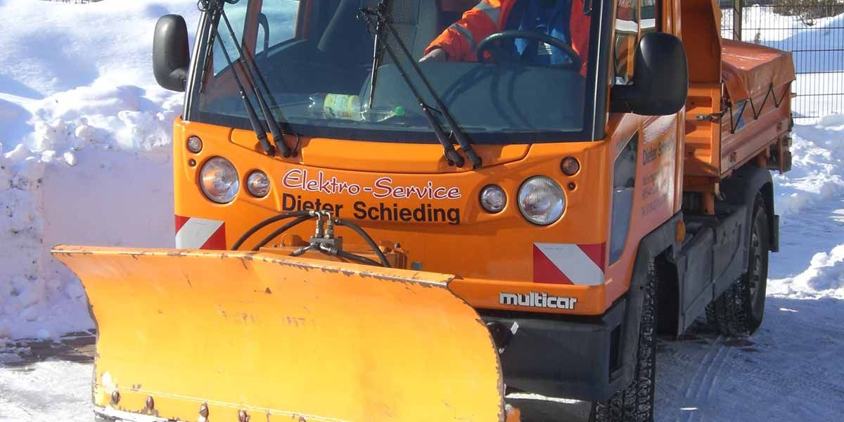 Elektro Service Schieding hausmeisterdienst winterdienst grundstückspflege lohnfahrten dachrinnenreinigung kernbohrungen DN110 komposterde mutterboden hackschnitzel
